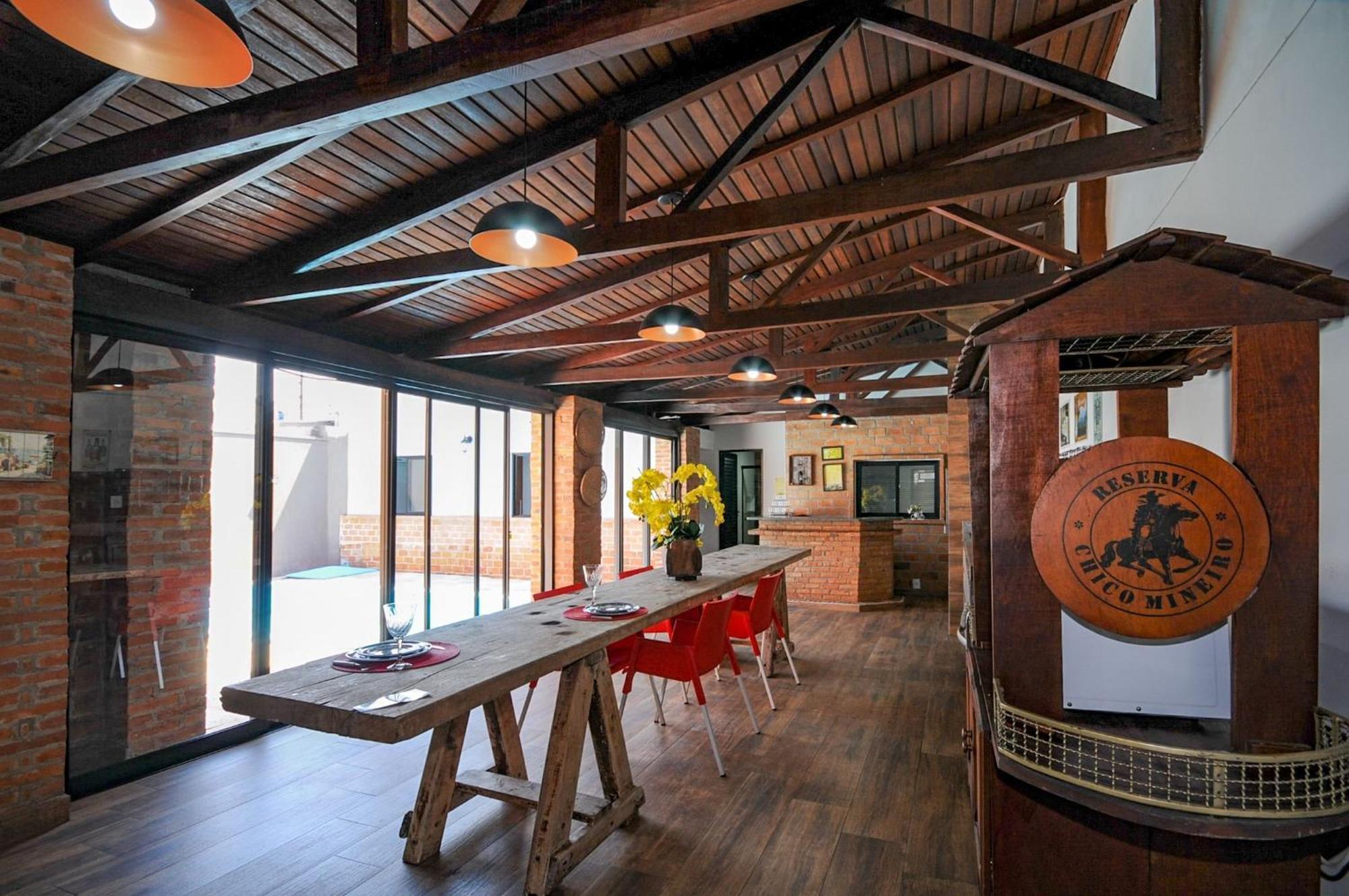 12 Hospedes - Piscina Agua Salgada E Area Gourmet ฟอสดูอีกวาซู ภายนอก รูปภาพ
