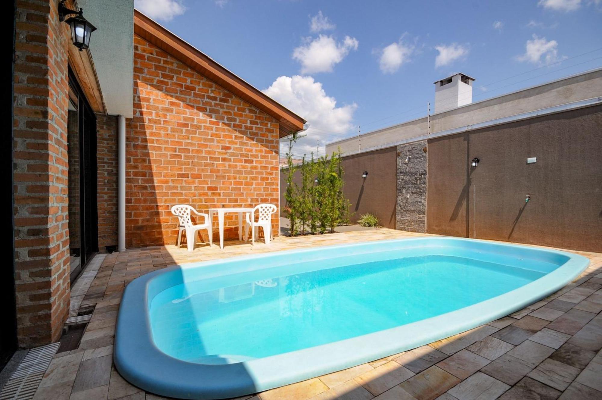 12 Hospedes - Piscina Agua Salgada E Area Gourmet ฟอสดูอีกวาซู ภายนอก รูปภาพ